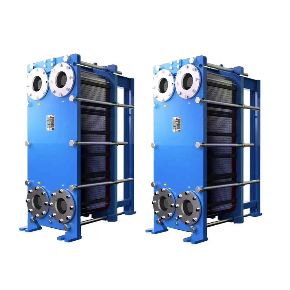 

Plate Heat Exchanger 304 Stainless Steel Gasket Fluorine Rubber Plate Heat Exchanger Hydraulic Oil Cooler