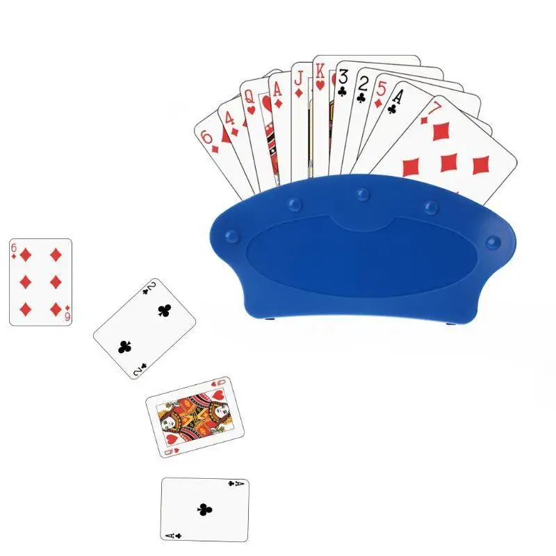Plastic Hands-Free for Play Card Holder Board Game Lazy for Seat Base Casino Game Table Accessories
