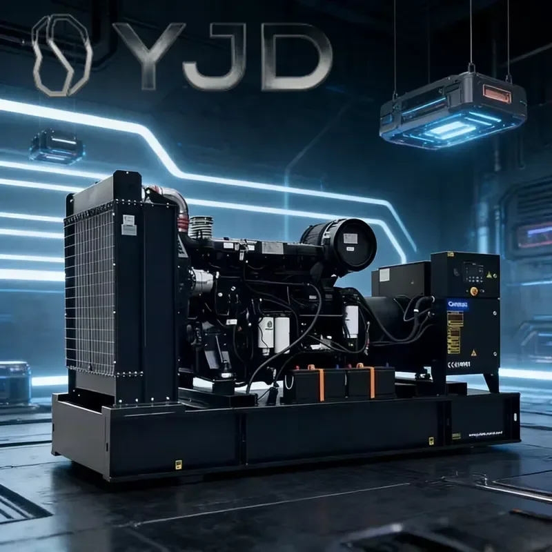 YJD Weifang Hongtai Super Silent Type Open Frame Diesel Generator Set 400kw Water Cooled 24V DC Electric Start 380v with ATS