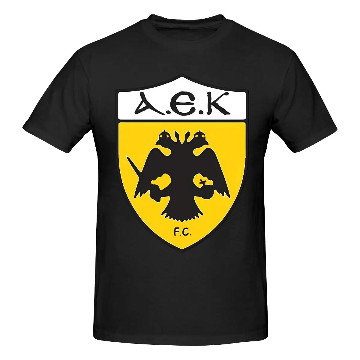 

Funny AEK Athens From Greece Men's Printed T-Shirt Unisex T shirtHarajuku
