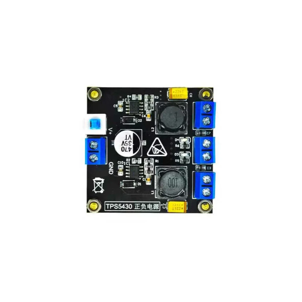 TPS5430/TPS5450 Positive Negative Dual Power Supply Module with Switching 5V 12V 15V Output