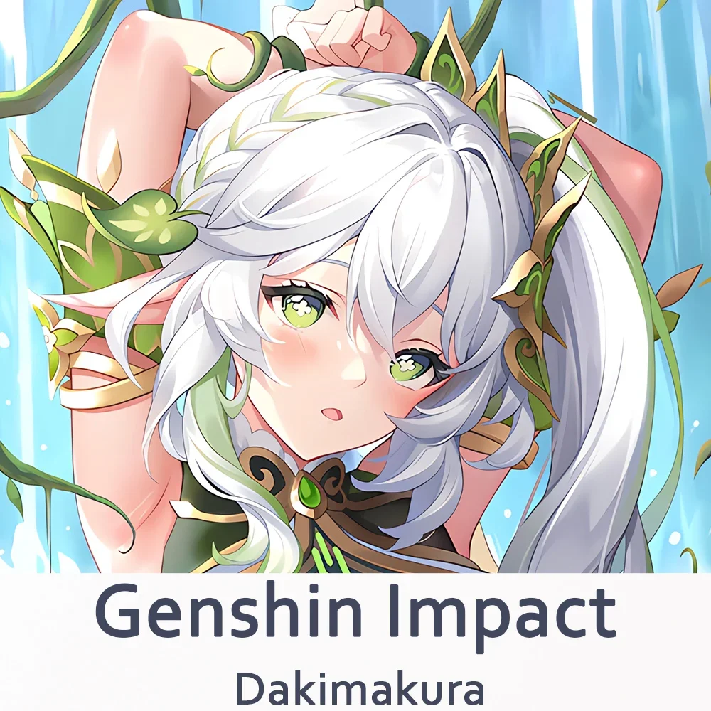 

Genshin Impact Nahida Dakimakura 2WAY Hugging Body Pillow Case Anime Otaku Pillow Cushion Cover Xmas Gifts