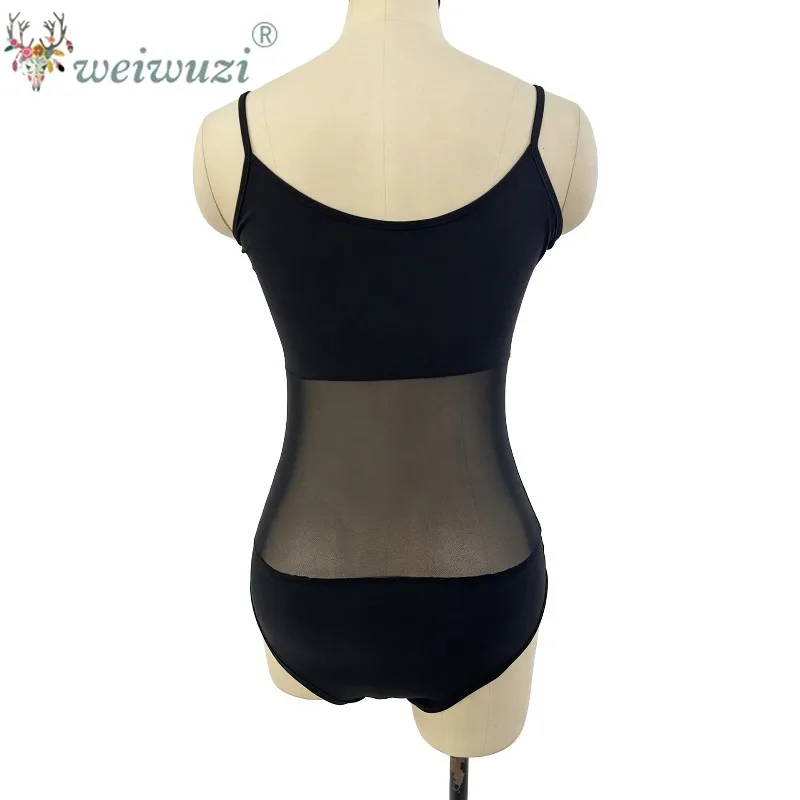 Belly Dance Bottom Tank Yarn Top Adult Bodycon Gauze Latin Dance Ballet Inner Layup Top with Hanging Strap Mesh Waist Body Cover