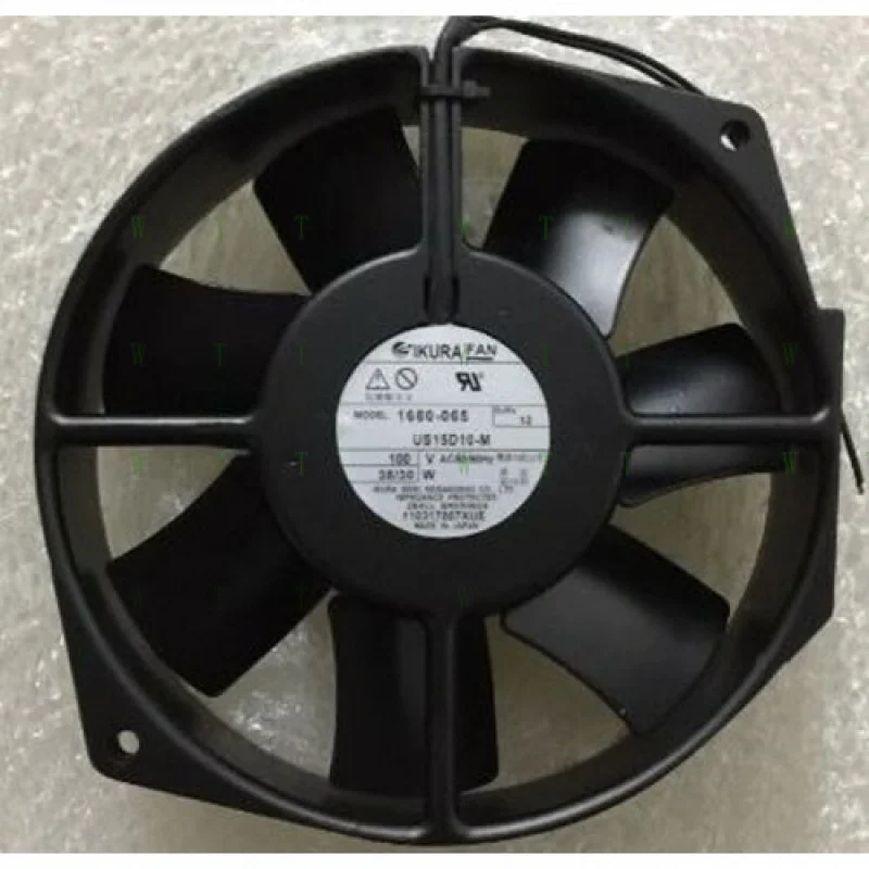 

H 1 pcs STYLE FAN US15D10-M 100V 50/60HZ all metal high temperature resistant fan