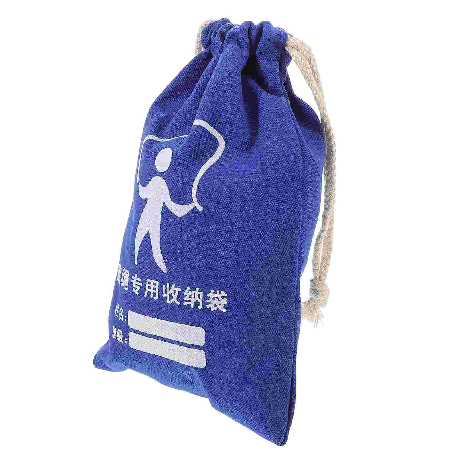 

1PCS Storage Bag Drawstring Canvas Kids Stationery Water Bottle Gym Toiletry Sling Pupils Sports Exercise