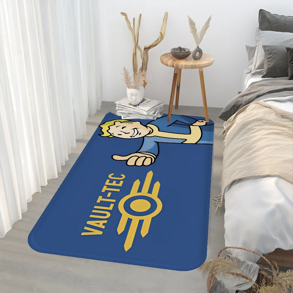 Vault Boy Kitchen Mat Nordic Style Bedroom Living Room Doormat Home Balcony Anti-Slip Welcome Rug