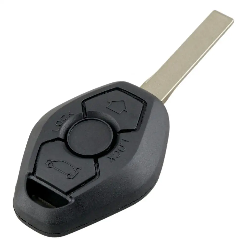 3 Buttons 315MHz Car Remote Key Shell Fob Fit for BMW CAS2 3 5 6 7 series E46 E60 E83 E53 E36 E38 ID7944 ID46 Chip Key Fob Case