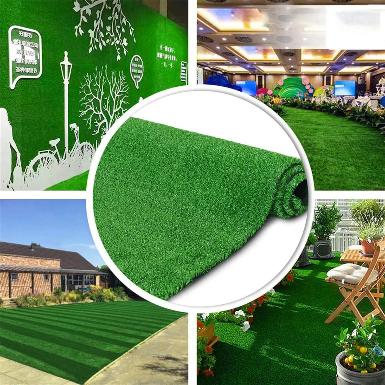 Artificial Turf Grass Premium 5x8FT Extra Large Polypropylene (PP)Material Indoor Outdoor for Dog Turf Grass Pad Fake Grass