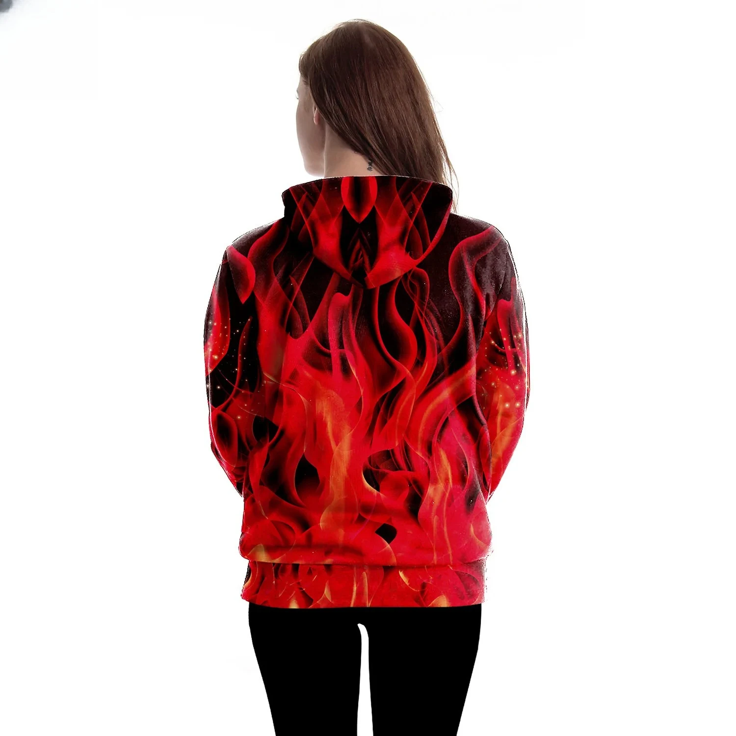   Outono e inverno dragon ball saiyan azul sun wukong impressão europeia e americana manga longa com capuz camisola das mulheres dos homens