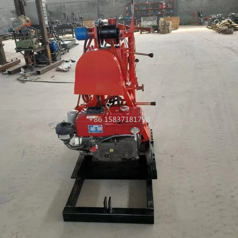 Core Water Well Drilling Rig Machine Manufacture Price Small Portable Core Sampling Mine Water Well Drilling Rig Machine for US