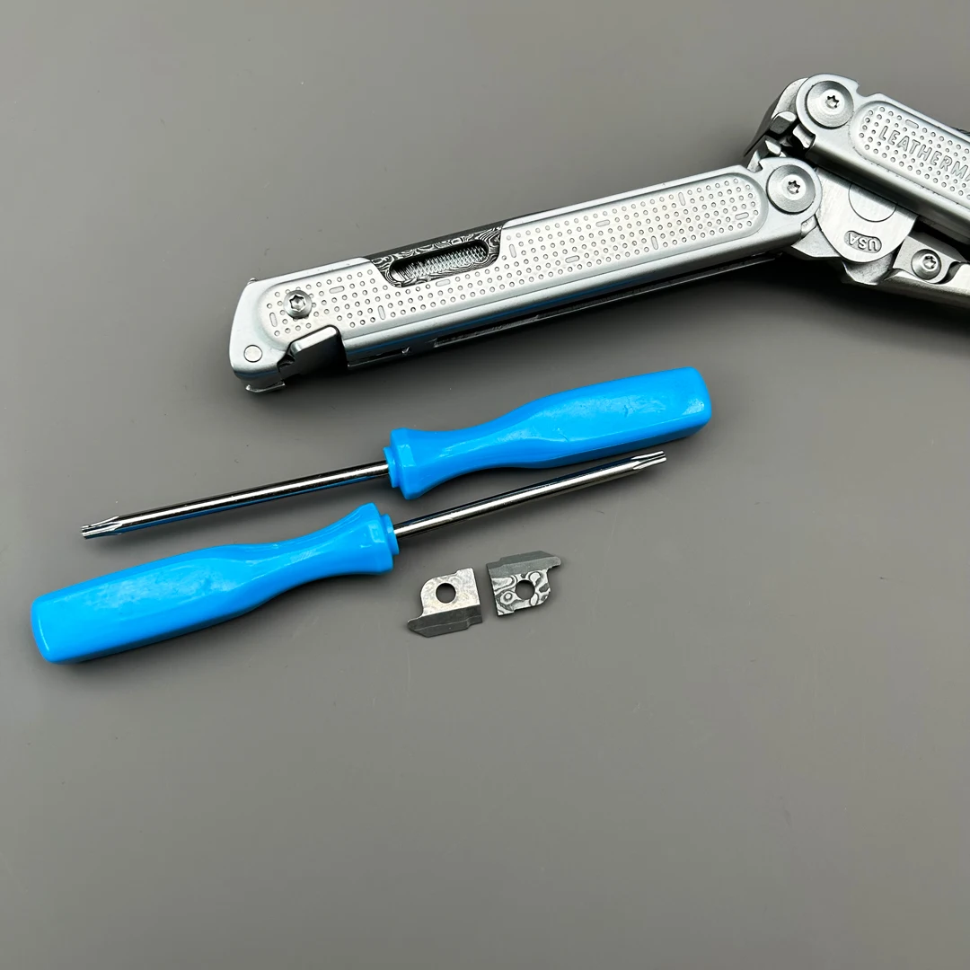 Parts For Leatherman P4 Damascus Steel replacement Plier Accessories modification parts Original size Multifunctional