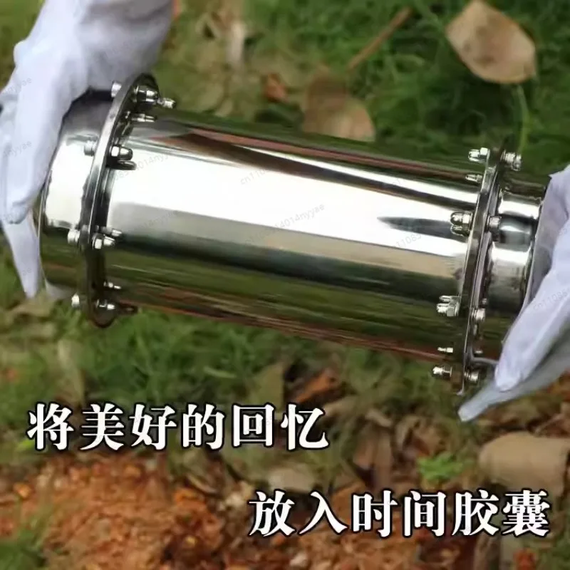 Time Capsule Time Capsule Sealed Stainless Steel Storage Celebration Birthday Event Graduation Wedding Love Apartment