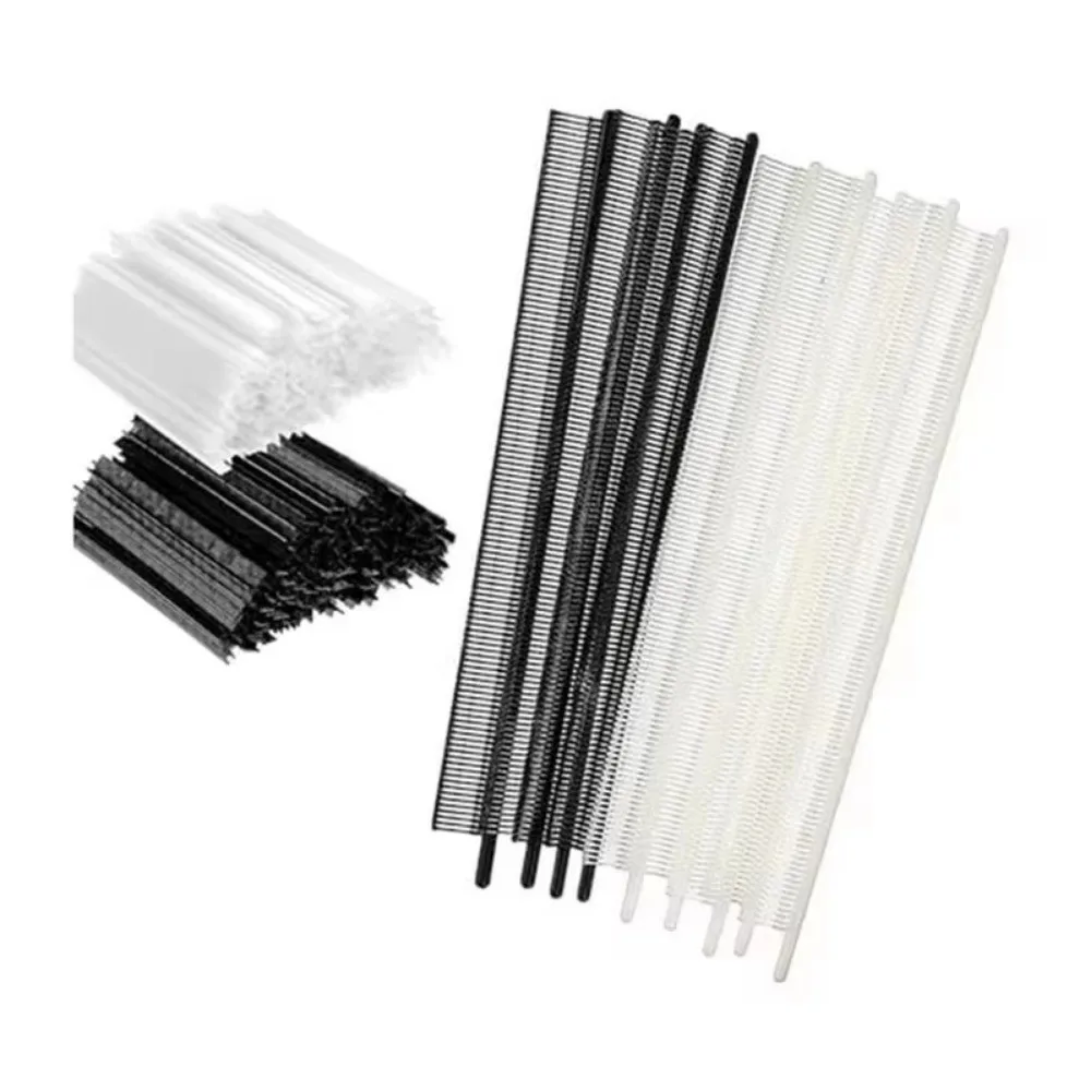 2000Pcs New 4.5mm Mini Tag Kit White Black Nylon Fastener Kit Garment Tag Price Tags Attachments