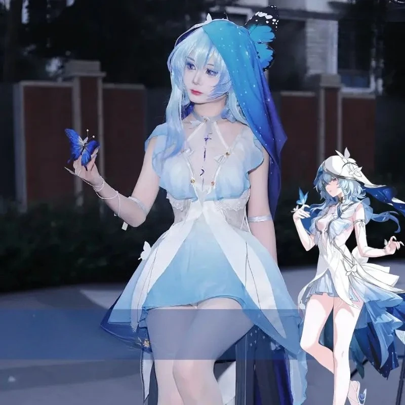 

The Shorekeeper Cosplay Costume Wuthering Waves Cosplay Performance Costume Helloween Christmas Anime Animation Suit