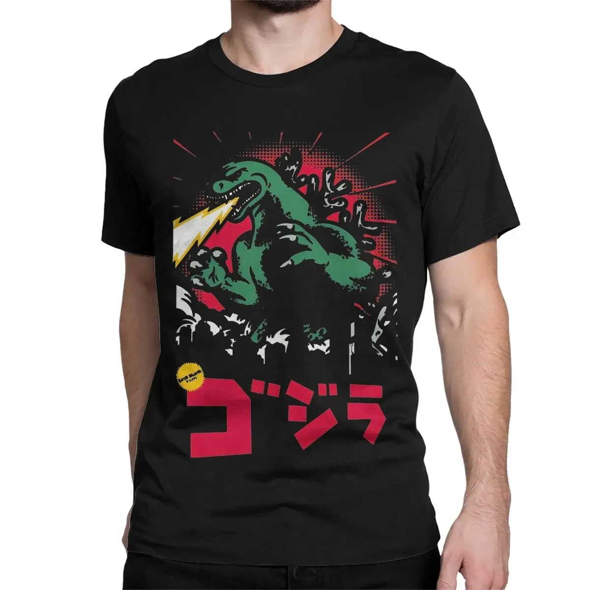 Fashion Godzillaed T-Shirts Men O Neck Cotton T Shirts Short Sleeve Tees Printed Tops