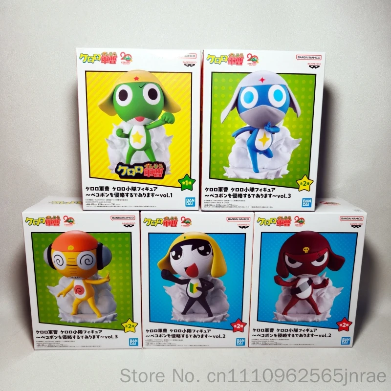 

Banpresto Bandai Namco Keroro Gunso 20th Anniversary Keroro Platoon Collectible Prize Figure Anime Collection Decor