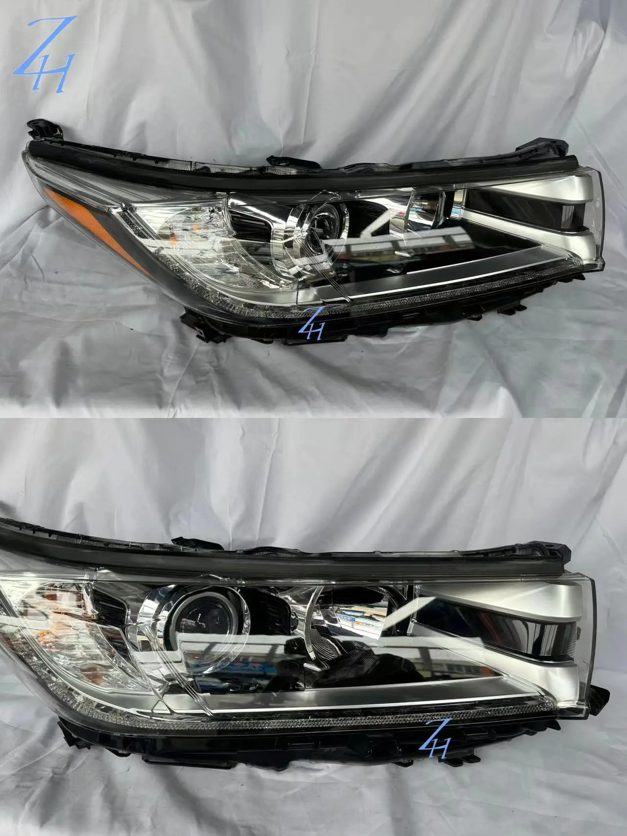 For2018-2021 Toyota Highlander Automotive Headlights LED headlight assembly Driver/passenger headlight Original manufacturer