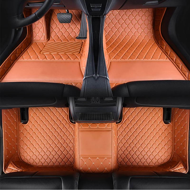 pour Volvo V50 2004-2012 Tapis de Coffre Voiture AntidéRapant PoussièRe Doublure ​Coffre Protection Cuir Artificiel ImerméAbles