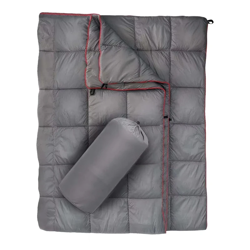 

Ultralight Camping Blanket - Waterproof, Wearable, Warm Poncho Liner For Outdoor Travel, Climbing, Sleeping Quilt Mat
