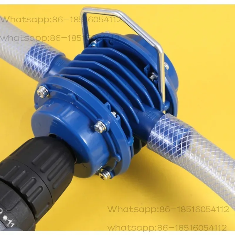 Electric Hand Drill Water Pump Portable Mini Self-priming Centrifugal Pump Diesel Oil and Liquid Water Pump