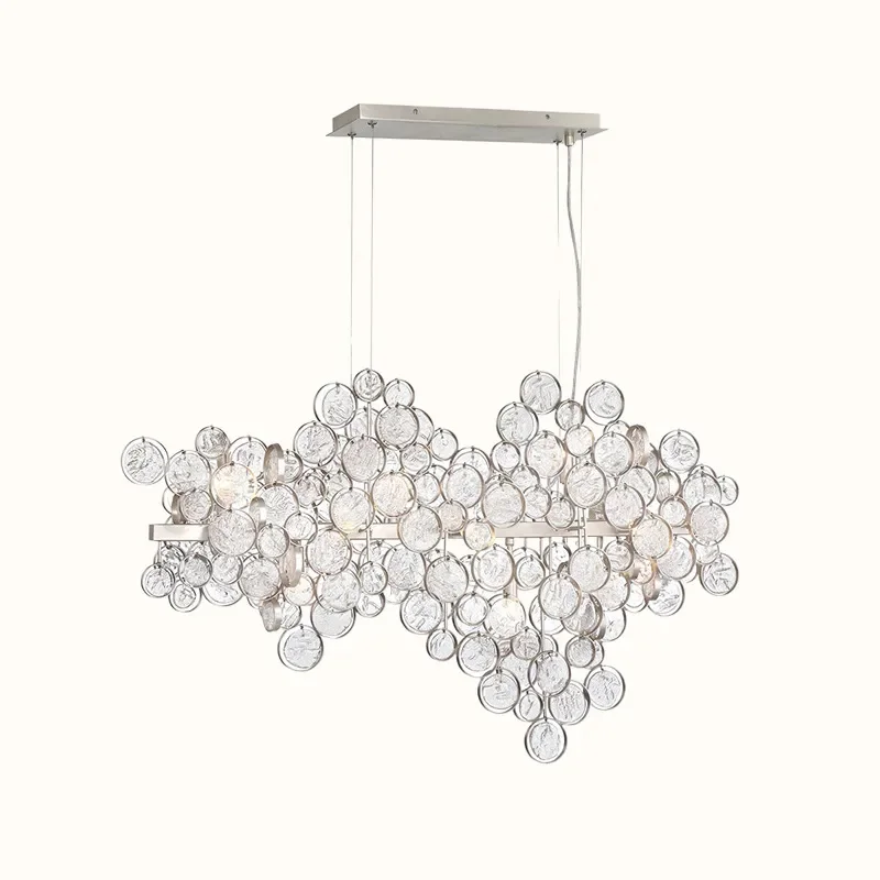 Modern Crystal Chandelier for Living Dining Room Luxury Designer Light Creative Home Decor Atmosphere Fixture