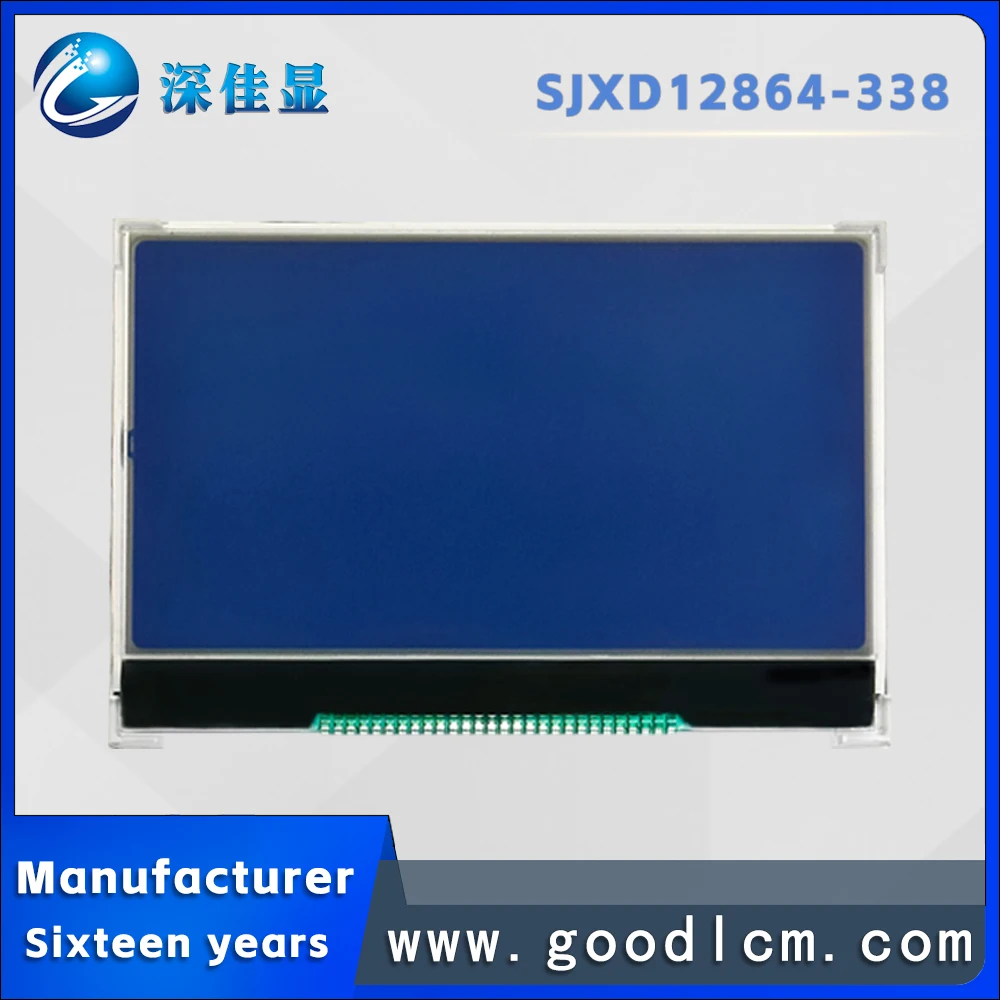 Mini Display 12864-338 Stn Negatief Tandwiel Lcd Module St7565r 3V Voeding 128X64 Instrumentatie Lcd-Scherm Display