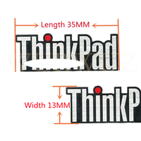 New Logo For Lenovo Thinkpad Metal Sticker Notebook Sticker Length 35mm, Width 13mm, Silver