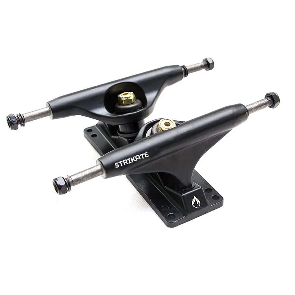 5-inch-hollow-kingpin-skateboard-trucks-aluminum-magnesium-alloy-with-shr-85a-bushings-for-75-825-inch-decks-127mm-amb327