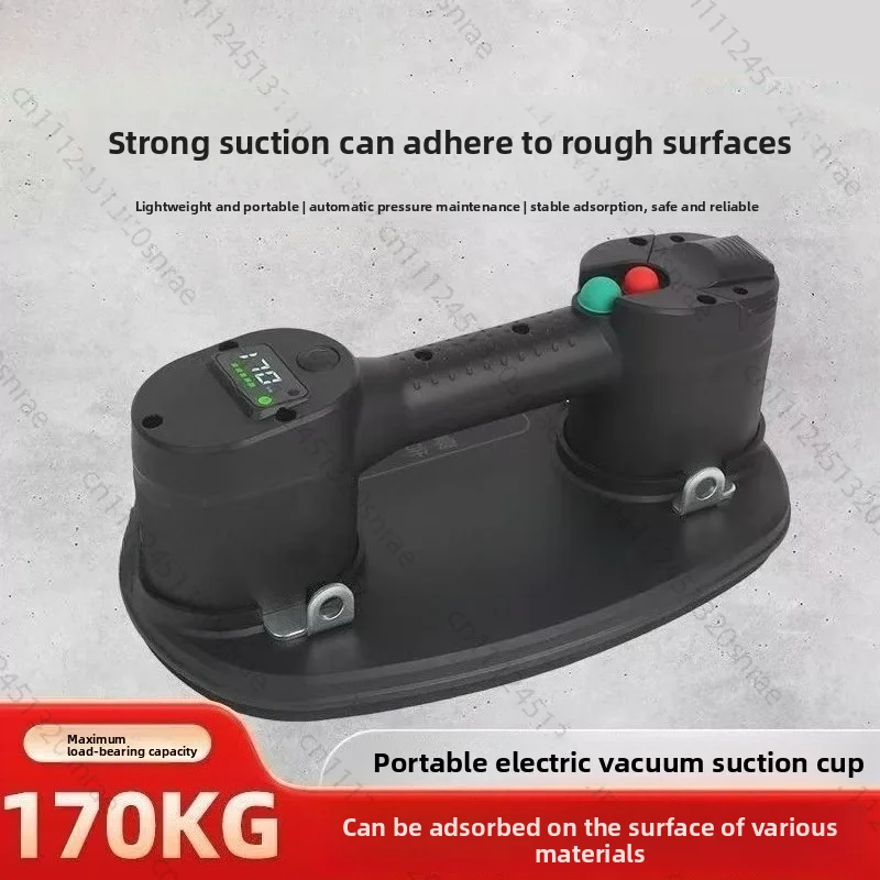 Electric Vacuum Suction Cup Lifter for Stone Handling Auto Glass Moving Heavy Duty Lifting Tool