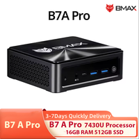 BMAX MaxMini B7 A Pro MIni PC AMD Ryzen 5 7430U AMD Radeon Graphics 16GB DDR4 512GB SSD Windows 11 WIFI 6