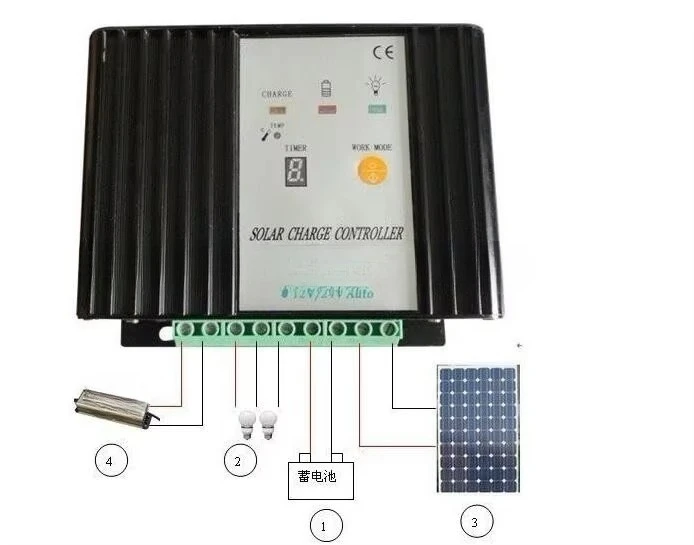 12V 24V 48V 96V 120V 192V 240V 30A 50A 80A 100A Solar Charge Controller Pwm/pv Solar Controller/auto Solar Controller Price