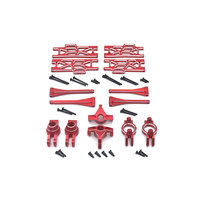 HWRC Metal Upgrade C-Seat Swing Arm Steering Cup Set of 7 For WLtoys 1/10 104009 1/12 12402-A 12404 12409 RC Car Parts