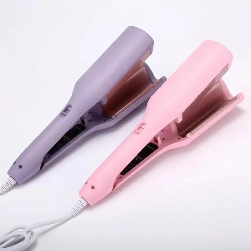 Graww Store  Electric hair waving implements Small Crimping Wand Ceramic Curler 3 Level Temperature Control Hair Protecting Styling Tool For Women Home Use