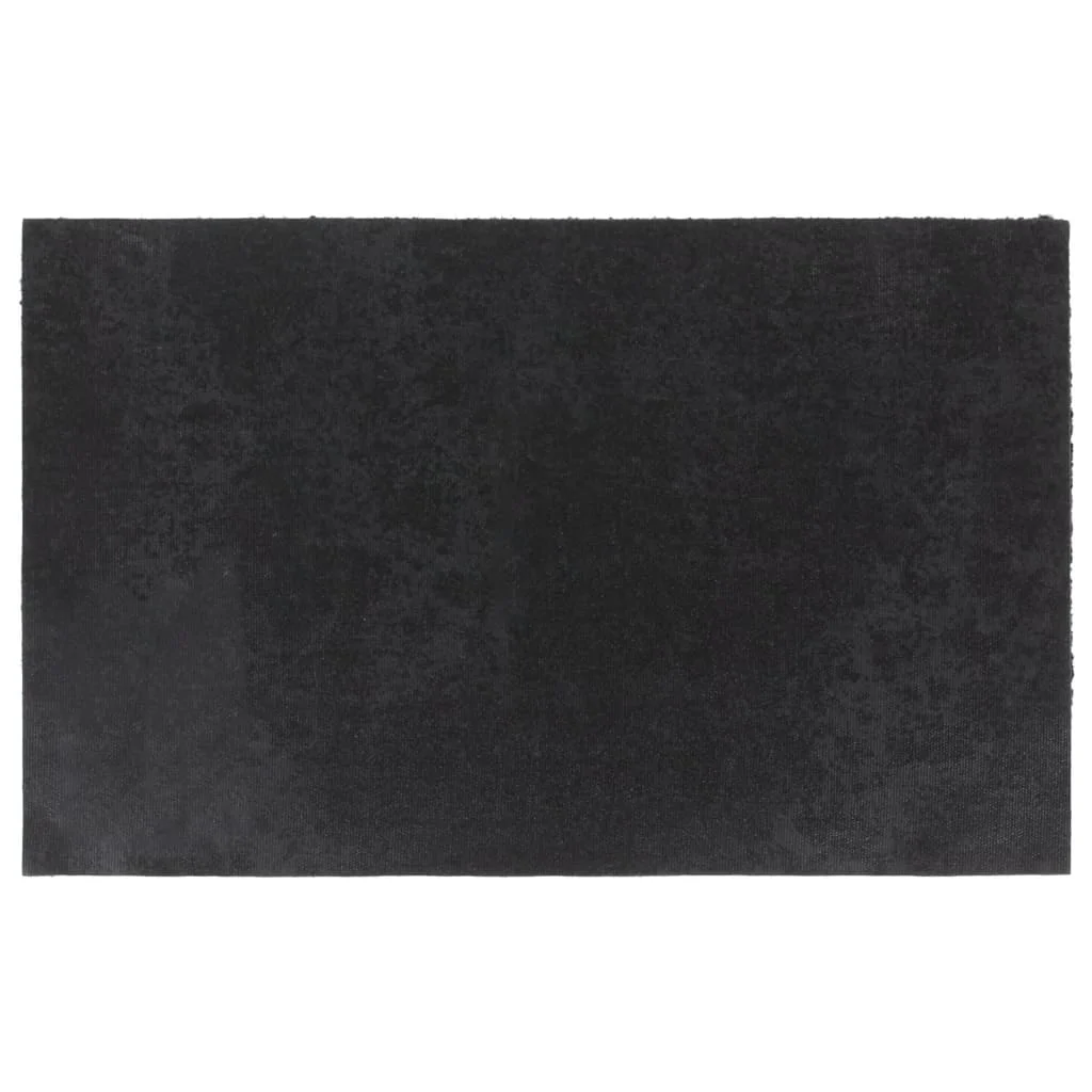 50x80 cm black coconut fiber doormat