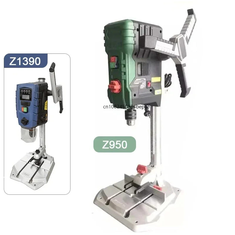 

950W/1390W 220V Industrial Grade Precision Mini Bench Drill Variable Speed Woodworking Benchtop Drill Press Drilling Machine