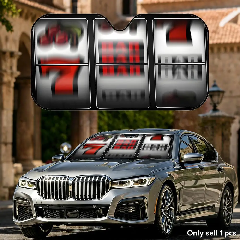 

Slot Machines Sun Visor Aluminum Foil Windshield UV Protection Heat Insulation Cover Foldable Reusable Sun Visor Shade