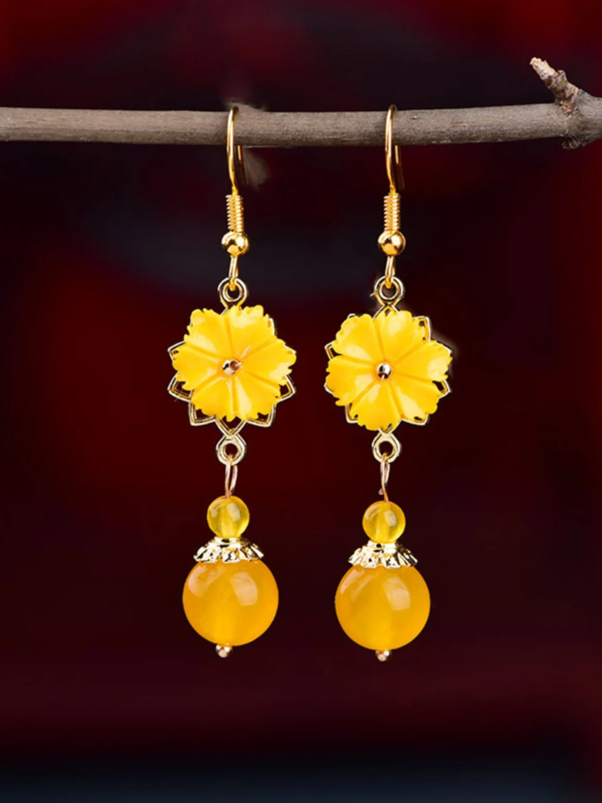 Ele Yellow Earrings…