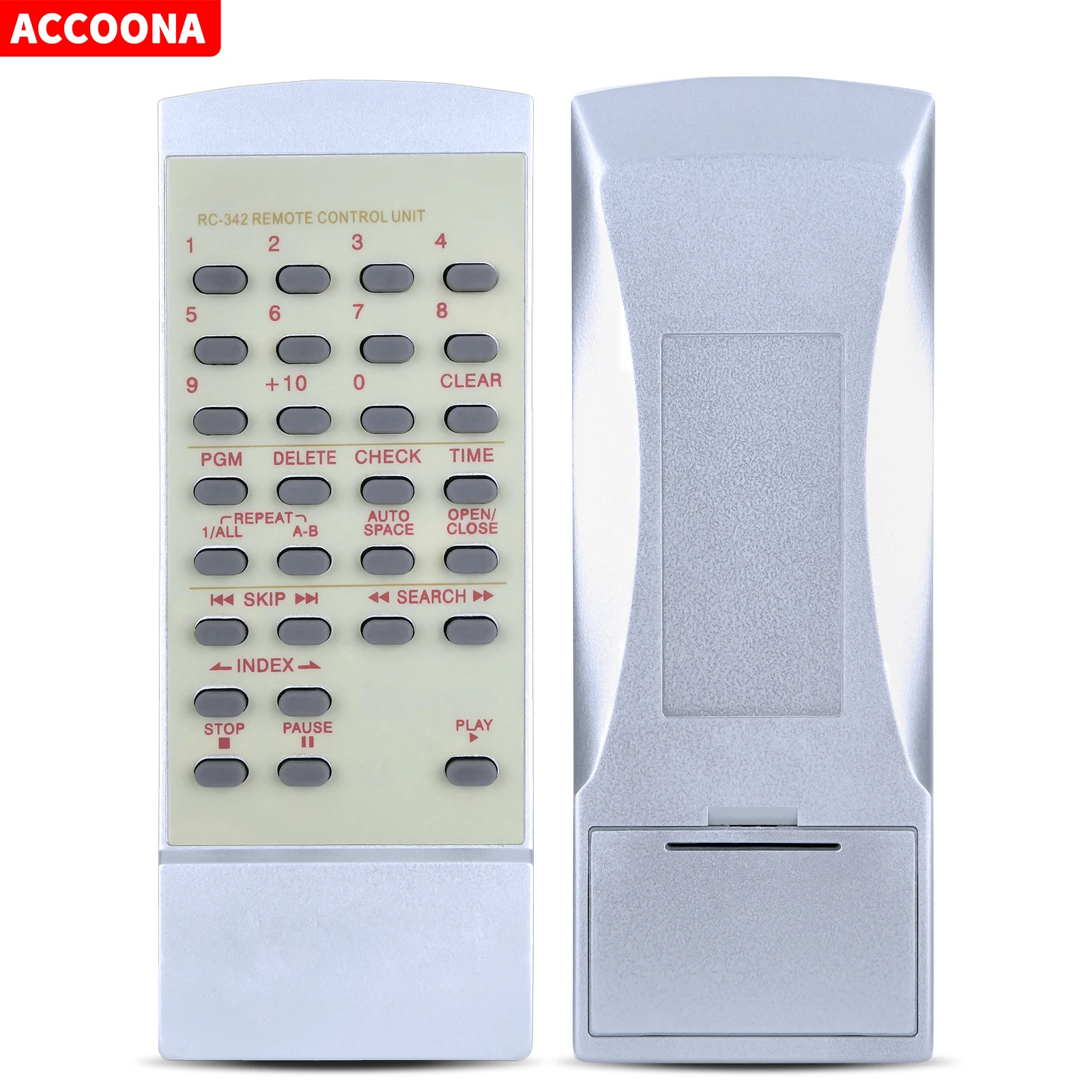 New RC-342 Remote Control For TEAC CD Player RC342 CD5 CD7 CD10 CD15