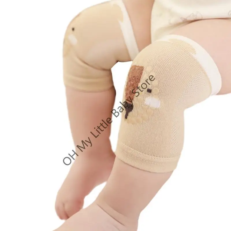 

M76C Soft & Comfortable Knee Pads Non slip Baby Knee Guards Additional Knee Support for Baby Crawling Keep Baby Knees Safe