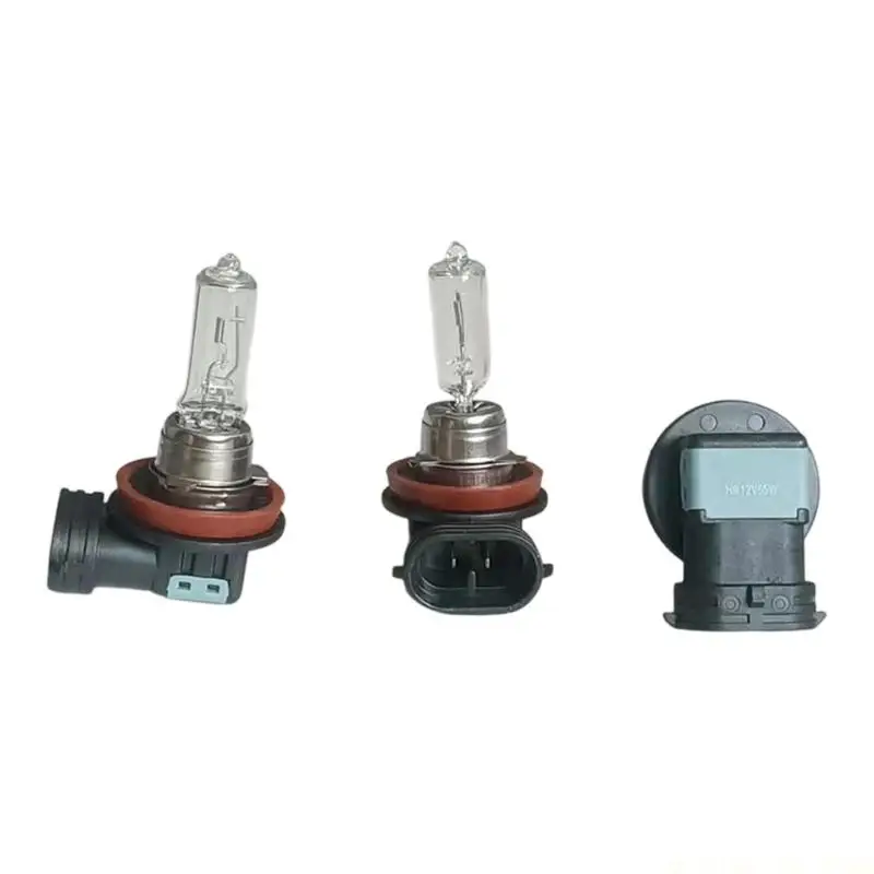 J0MA H8/H9/H11 12V Halogen Bulb for Headlight High Low Beam Fog Light Maintenance