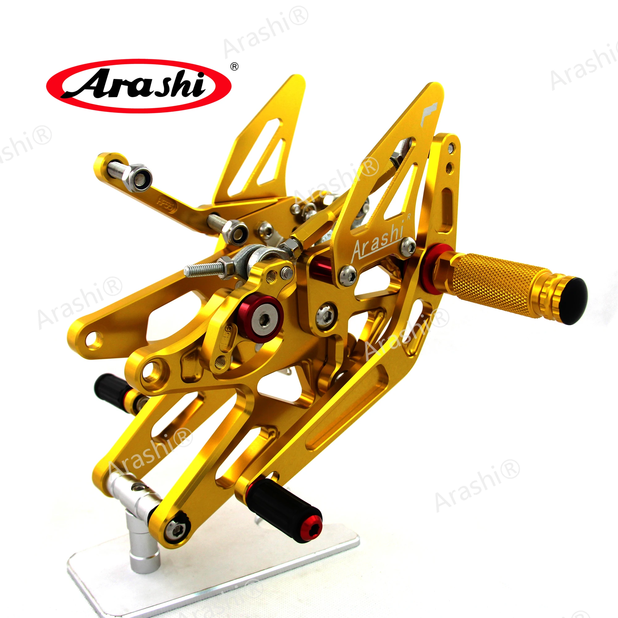 ARASHI V1.0 دراجة نارية CNC قابل للتعديل Rearsets مساند القدم أوتاد القدم دواسة لياماها YZFR1 YZF-R1 YZF R1 2005-2006 05 06 GP التحول