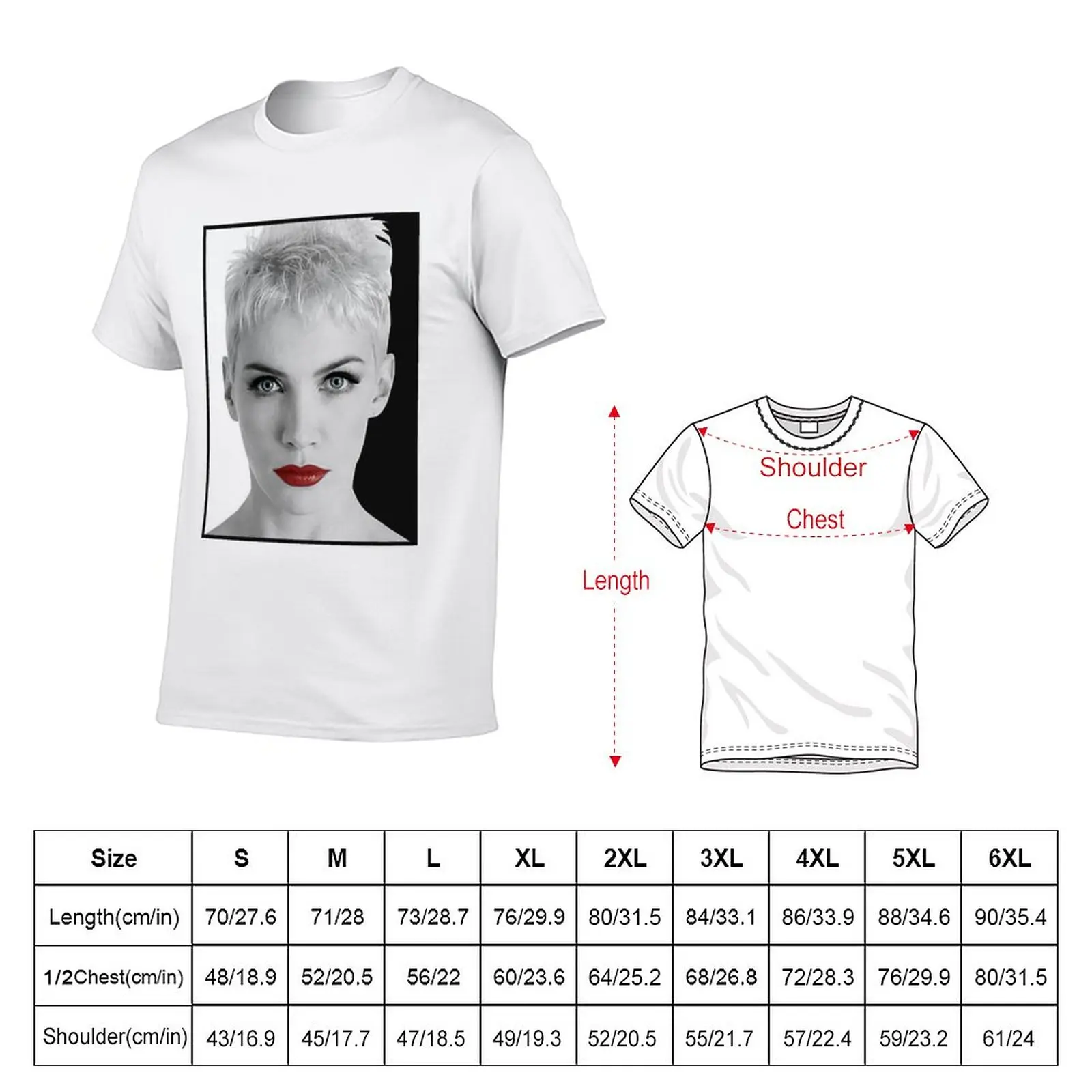 Annie Lennox Eurythmics Sweet Dreams T-Shirt korean fashion customs plus size tops new edition funny t shirts for men