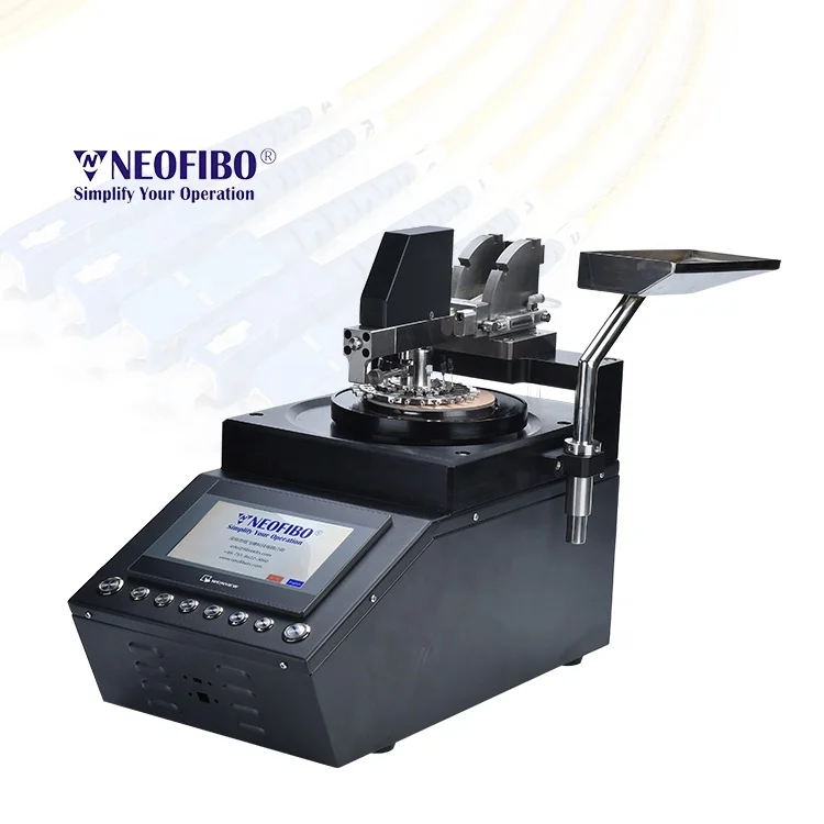 Neofibo MTP MPO Programmable Fiber Polisher Fibre Optical Cable Connector Grinding Fiber Optic Polish Fiber Polishing Machine