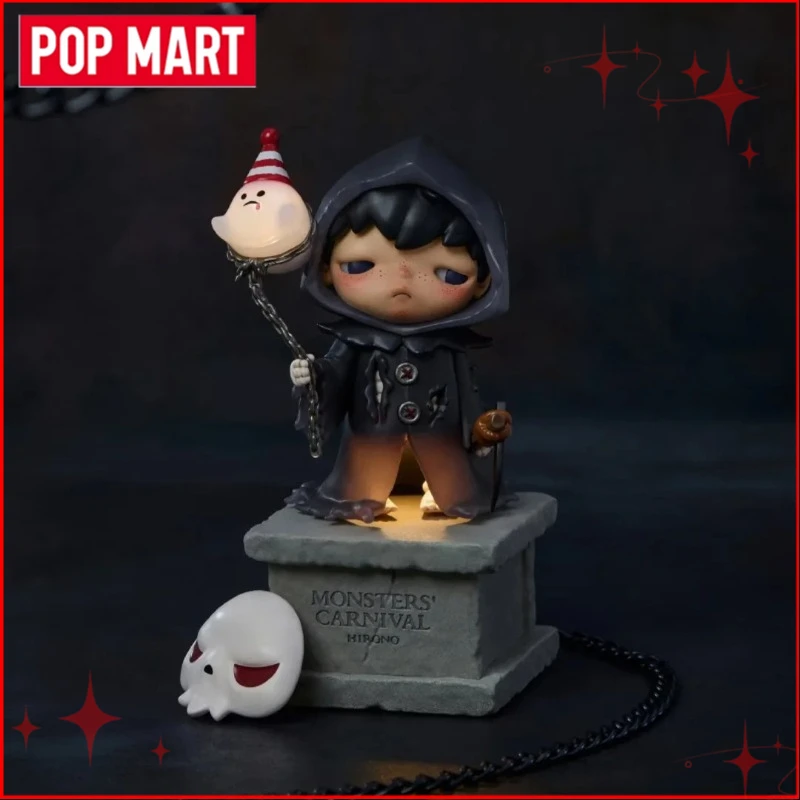 

Аутентичная слепая коробка серии POP MART Hirono MONSTERS CARNIVAL | Оригинальная дизайнерская художественная игрушечная фигурка для коллекционного подарка