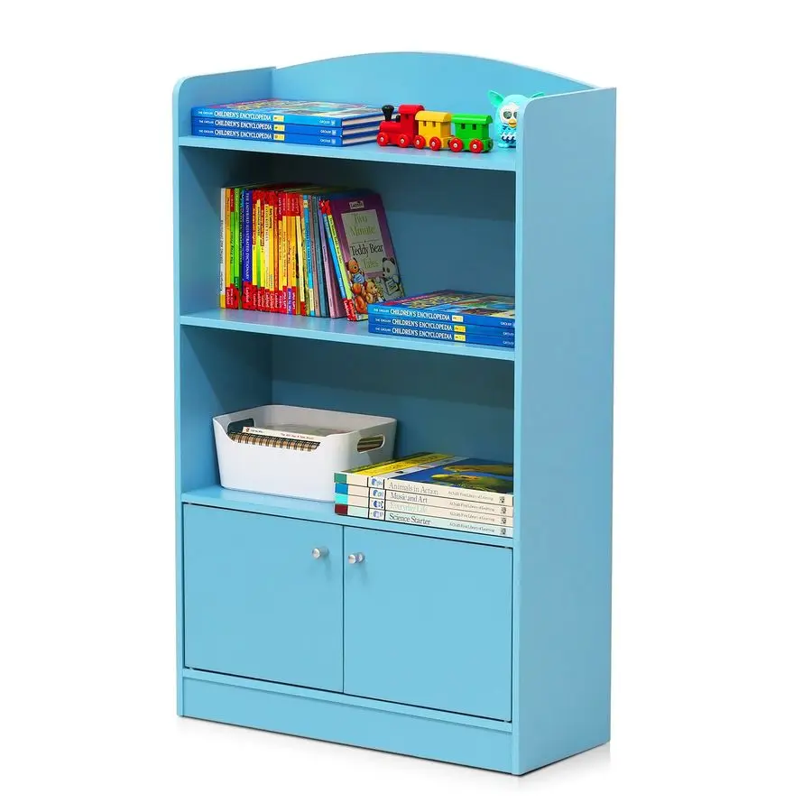 

Book Shelf, Bookshelf with Storage Cabinet, Bookcase with Door, 11.8 x 23.6 x 37.3, for Living Reoom, Bedroom, Home Office,