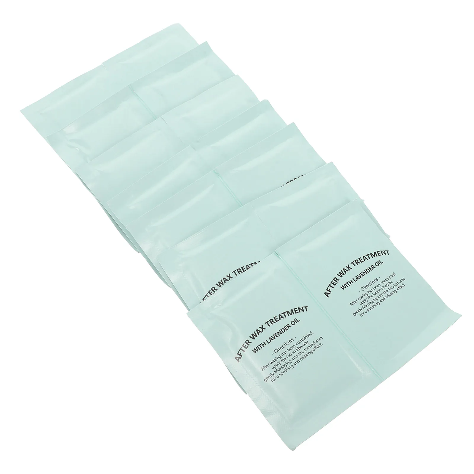 

20 Pcs Cleaning Oil Wipes Post Wax Treatment Skin Care Waxing Aftercare Non Woven Fabric Kit Women Wax Remover Pads