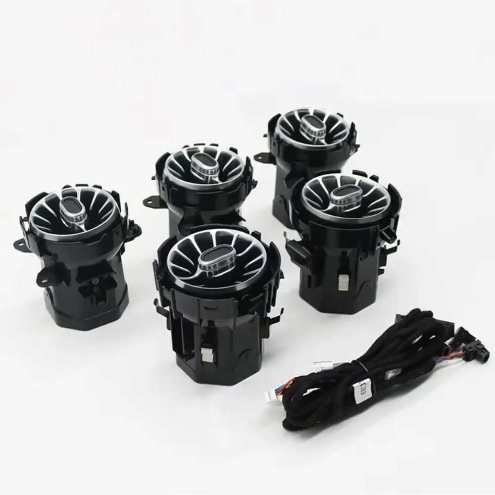 64 Colors Luminous Turbine Air Vent Ambient Light for Mercedes Benz A/B-Class W177 W247 CLA C118 GLA/GLB X247