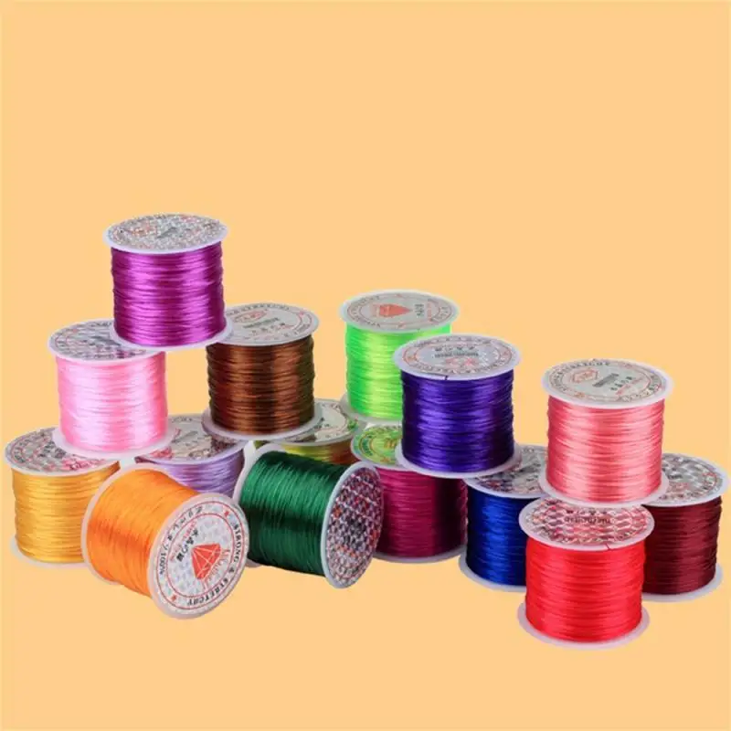 WUTA Leather Waxed Thread Round Polyester Sewing Threads Leather Craft Hand Stitching Line DIY Bracelet Thread Repair Work Cord