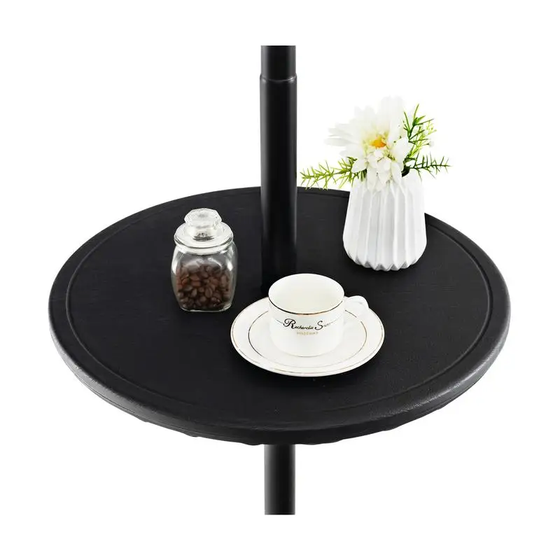 

20 Inches Outdoor Adjustable Umbrella Table with 1.5 Inches Umbrella Hole