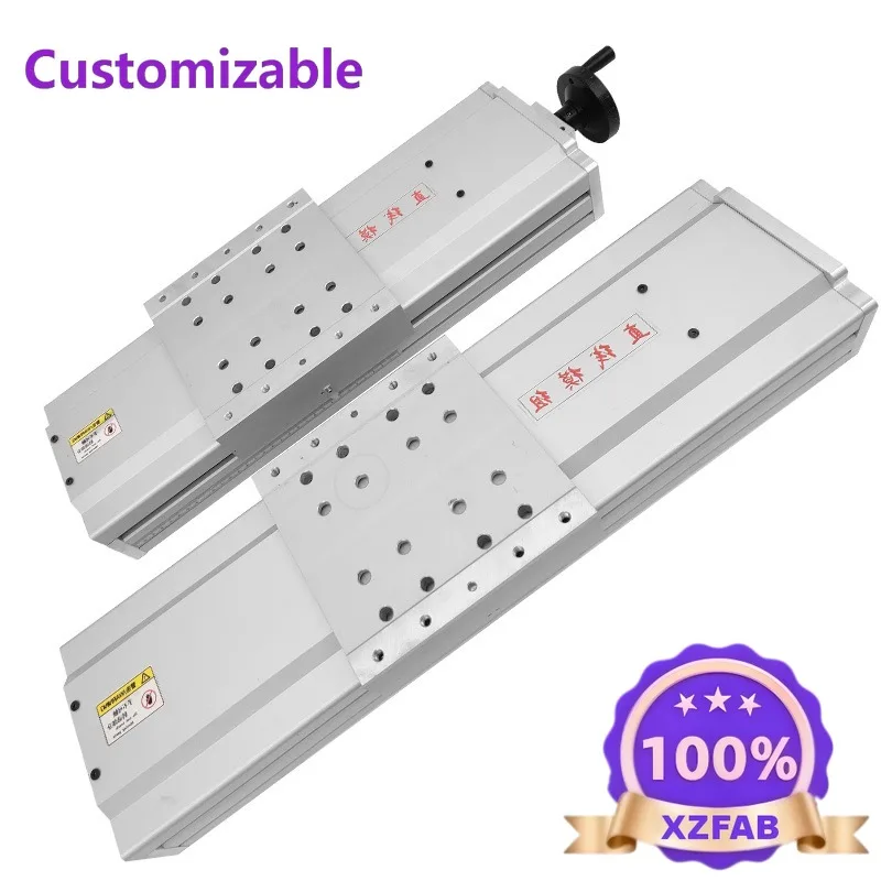 Factory Direct 2026 Linear module fully enclosed slide table, waterproof dust robotic arm three-axis gantry guide rail slide tab